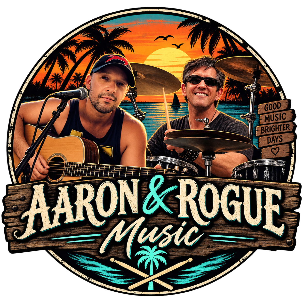 Aaron & Rogue Music logo